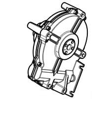 Came - Pièce Détachée Pièce Détachée Réducteur Barrière GPT40AGS