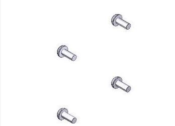 Came - Pièce Détachée Pièce Détachée 20pcs Vis Plastique rotule