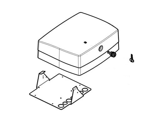 Came - Pièce Détachée Barriere Parking Couvercle Serrure Barrière GPX40