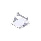 Came - Pièce Détachée Barriere Parking Levier déblocage Couvercle GPX40