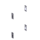 Came - Pièce Détachée Couvercle photocellules GT4-GX4 4 pièces