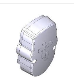 Came - Pièce Détachée Barriere Parking Couvercle Lisse Barrière GT4