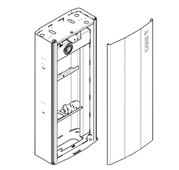 Came - Pièce Détachée Barriere Parking Armoire porte - Barrière GT8