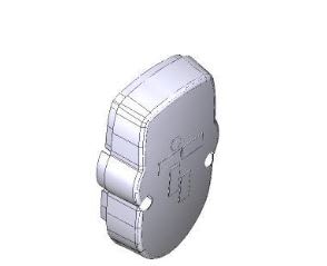 Came - Pièce Détachée Barriere Parking Couvercle Lisse Barrière GT8