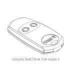 Came - Pièce Détachée Télécommande Coques émetteur 001TOP-432EE (5 pièces)