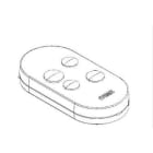 Came - Pièce Détachée Télécommande Coques émetteur TOPD4RBS (5 pièces)