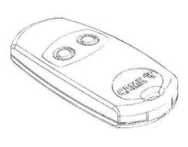 Came - Pièce Détachée Télécommande Coque émetteur - TOP-434EV - par 5 pcs