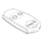 Came - Pièce Détachée Télécommande Coque émetteur TOP-434EV par 5 pcs