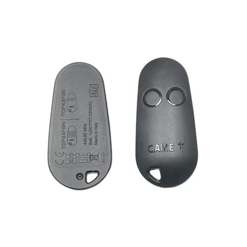 Came - Pièce Détachée Télécommande Coque télécommande. TOP42FGN noire 5pz