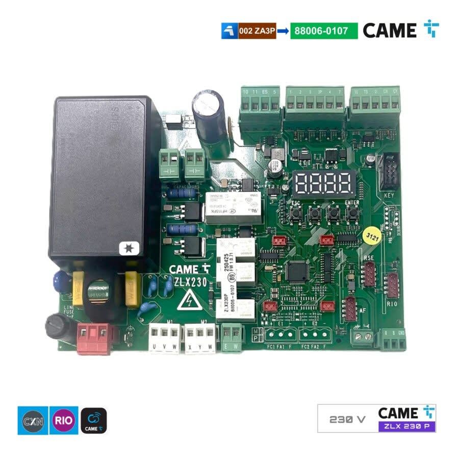 Came - Pièce Détachée Armoire Et Dispositif De Commande Carte électronique ZLX230P
