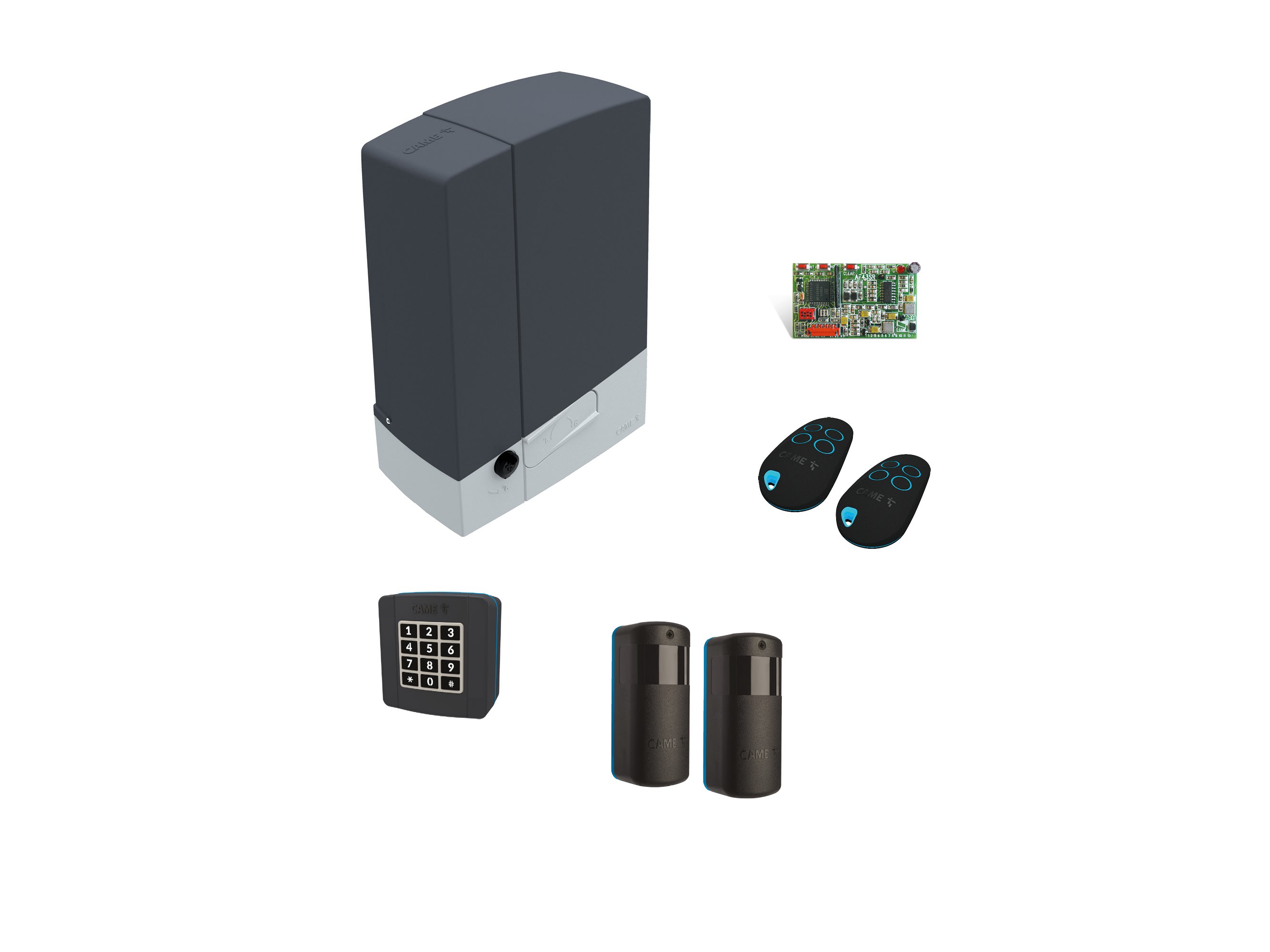 Came - Automatisme Coulissant KIT BXV PLUS 1000KG 24V SEL