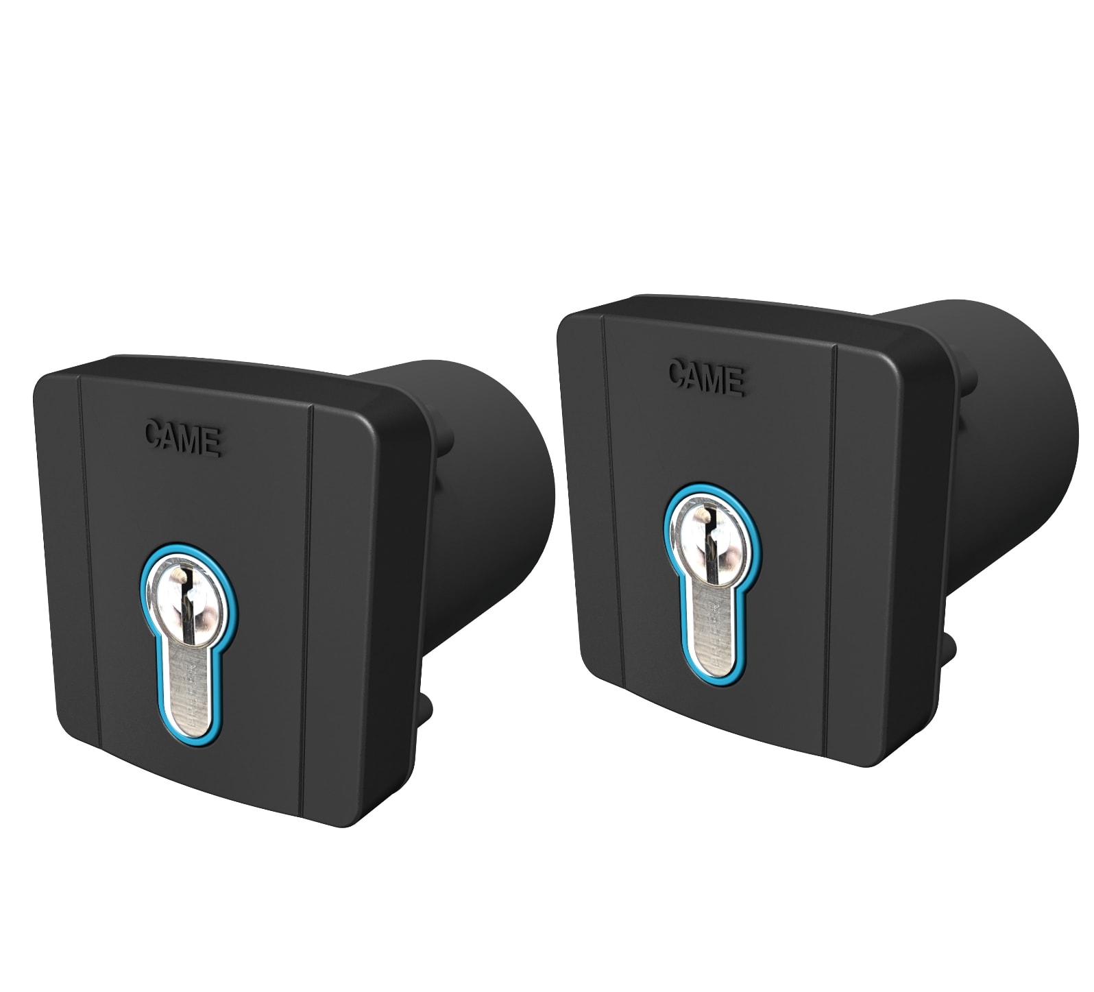 Came - Accessoire Comm. Sélecteur De Commande Kit 2 Sélecteurs clé DIN encastrer