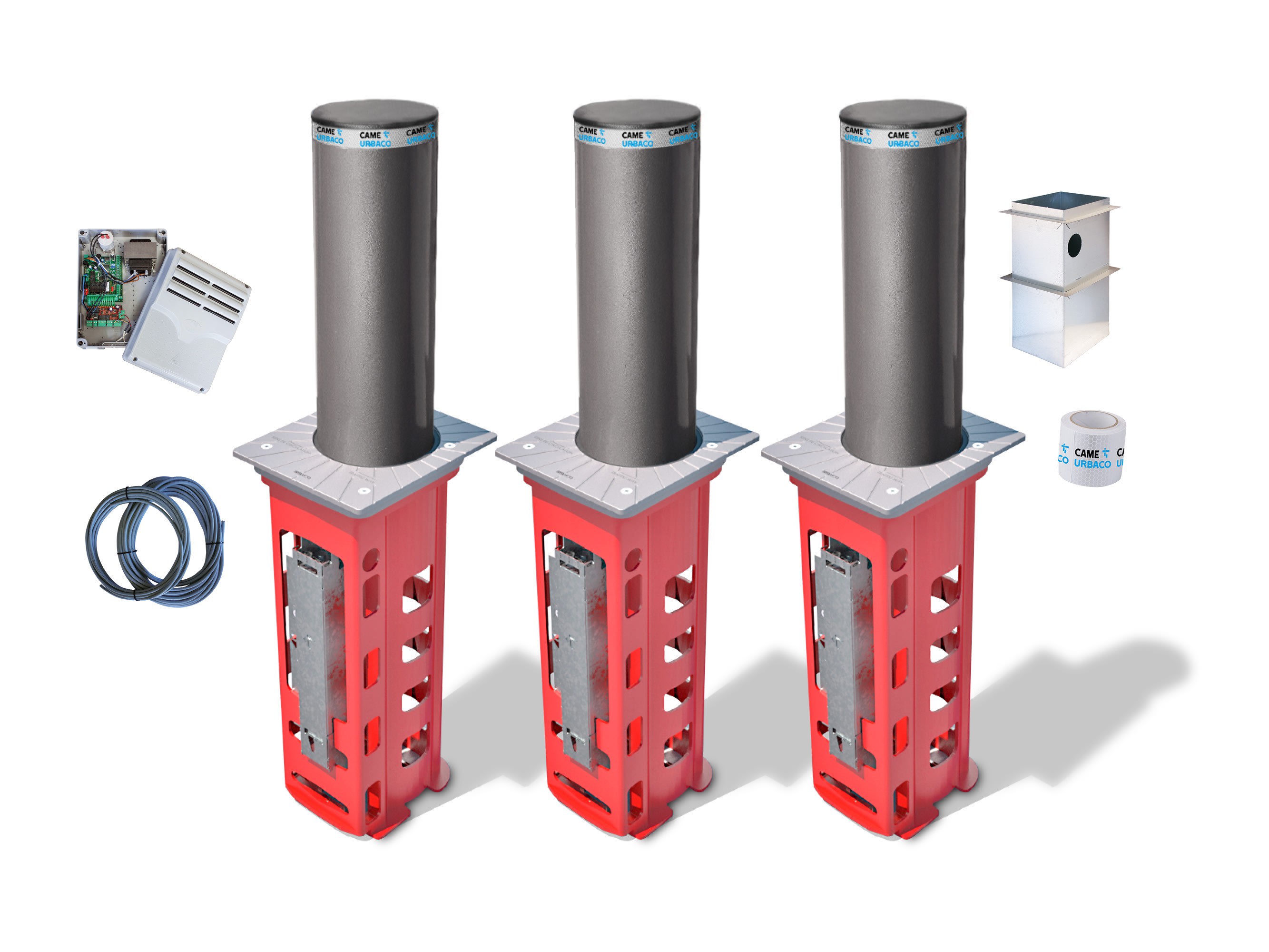 Came - Kit URBACO 3 Bornes G6 BHE CYLINDER Ø250 H750-U20T-COFF