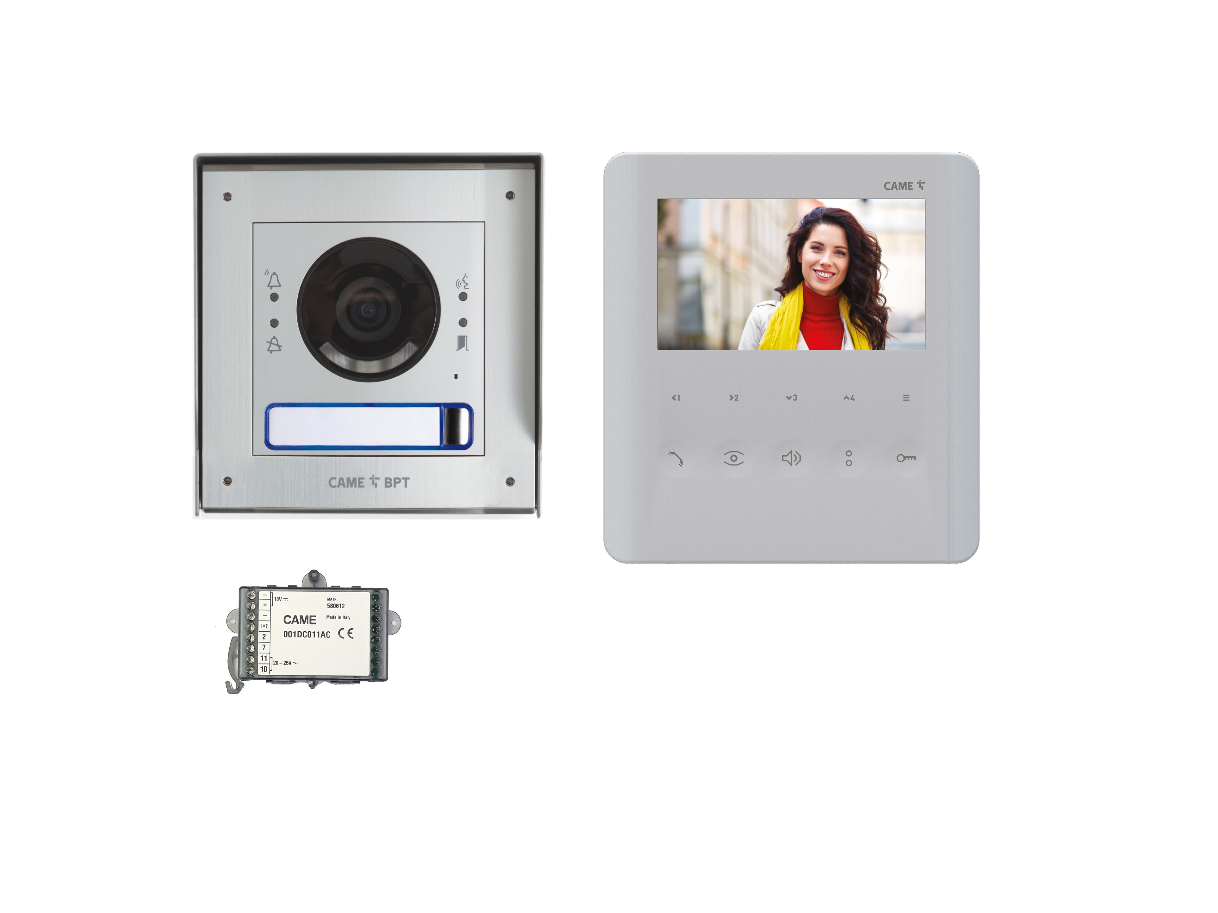 Came - Interphonie Bus X1 X2 PLXBF MTMVK S.A.-KIT VIDEO MONO.MTM+PLX Convertisseur