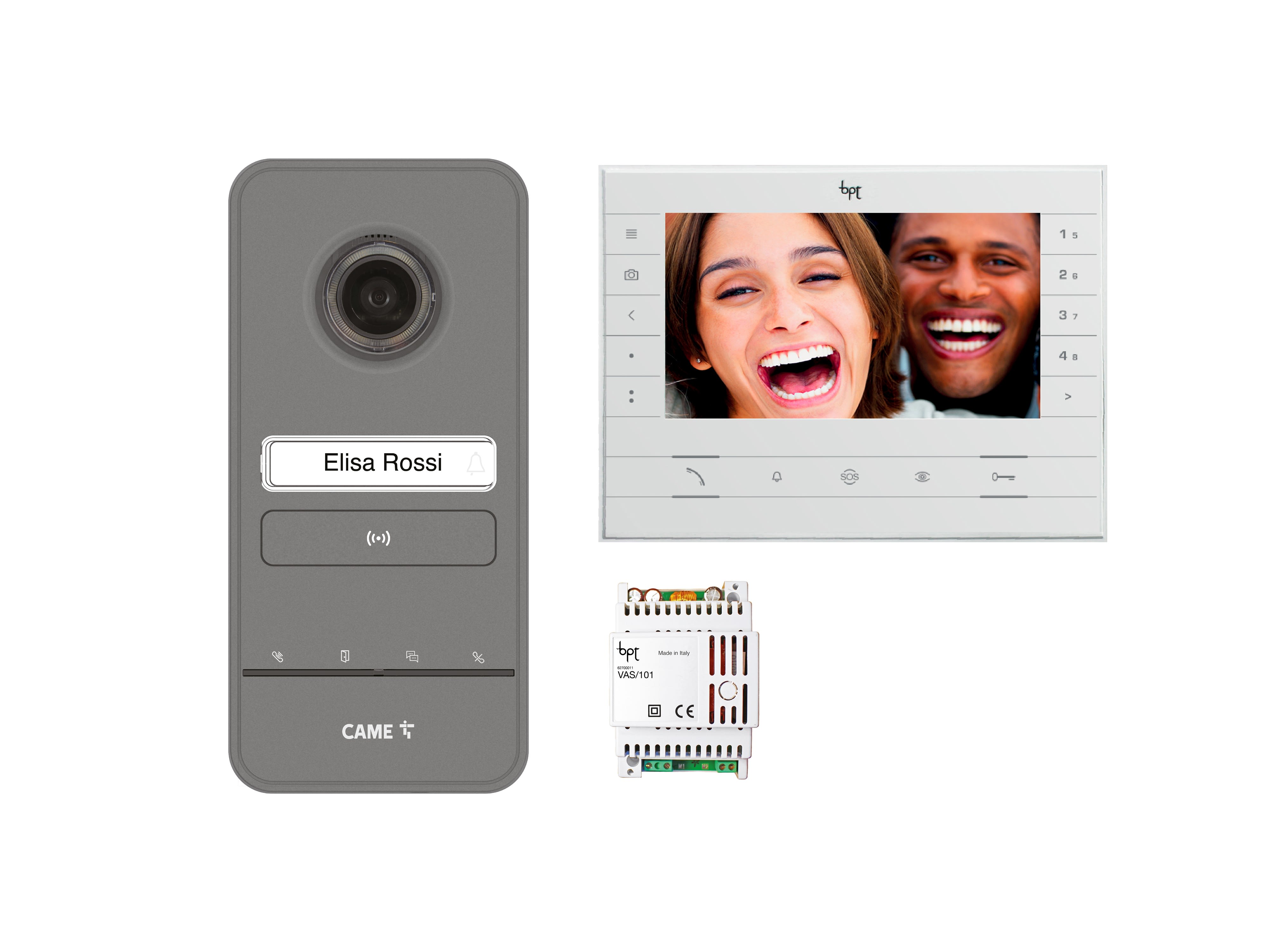 Came - Interphonie Bus X1 X2 FUTURABFLHSKIT-KIT V. MONOF. FUTURA BF+LHS Alimentation