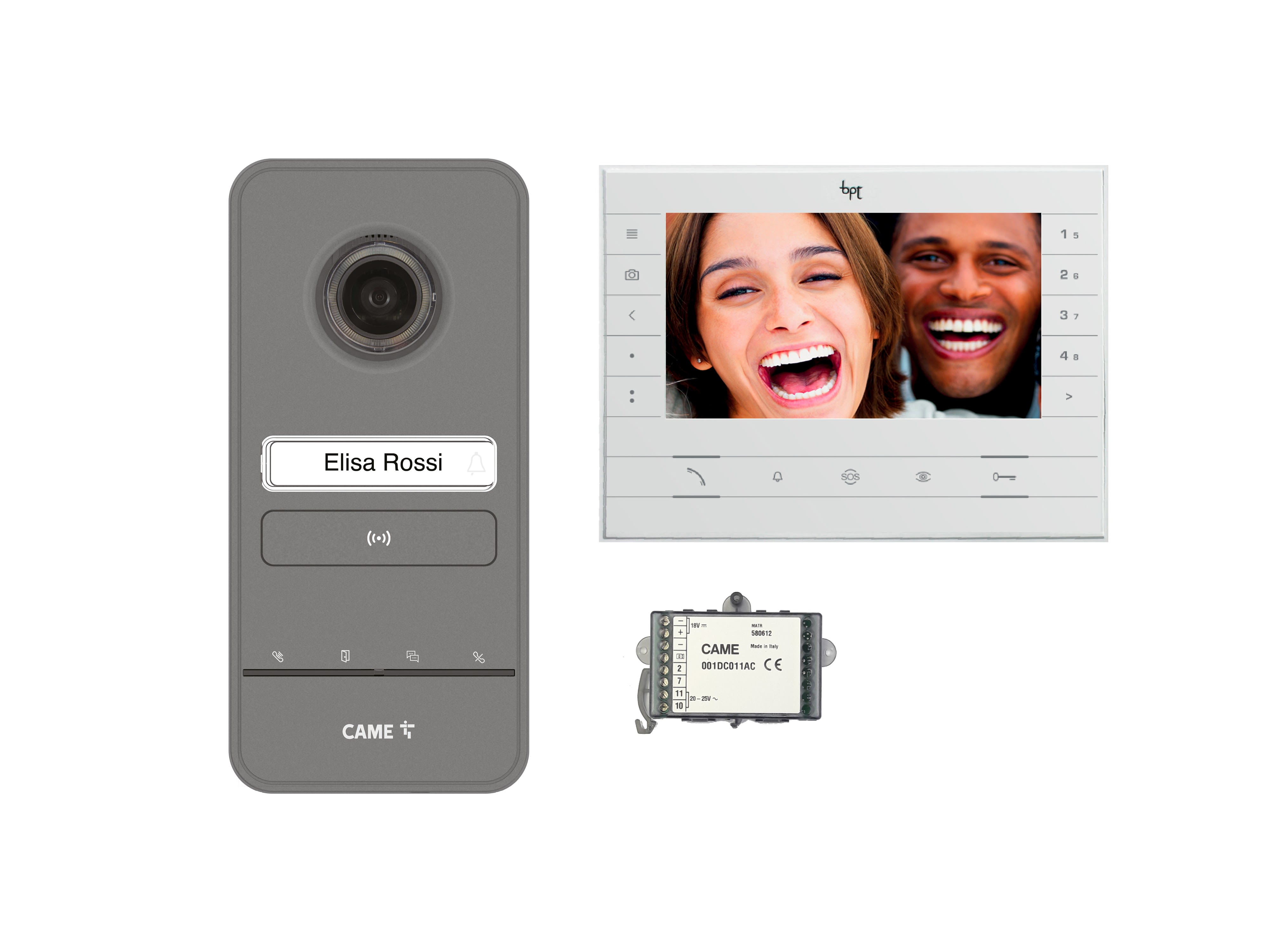 Came - Interphonie Bus X1 X2 FUTURABFLHSKIT SA-KIT V. MON. FUTURABF+LHS Convertisseur