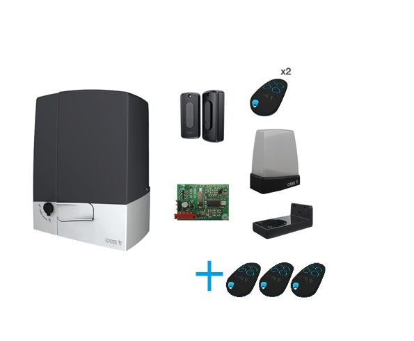 Came - Automatisme KIT BXV400 + 3x TELECOMANDES. SUPPLEMENTAIRES (FRU0222)