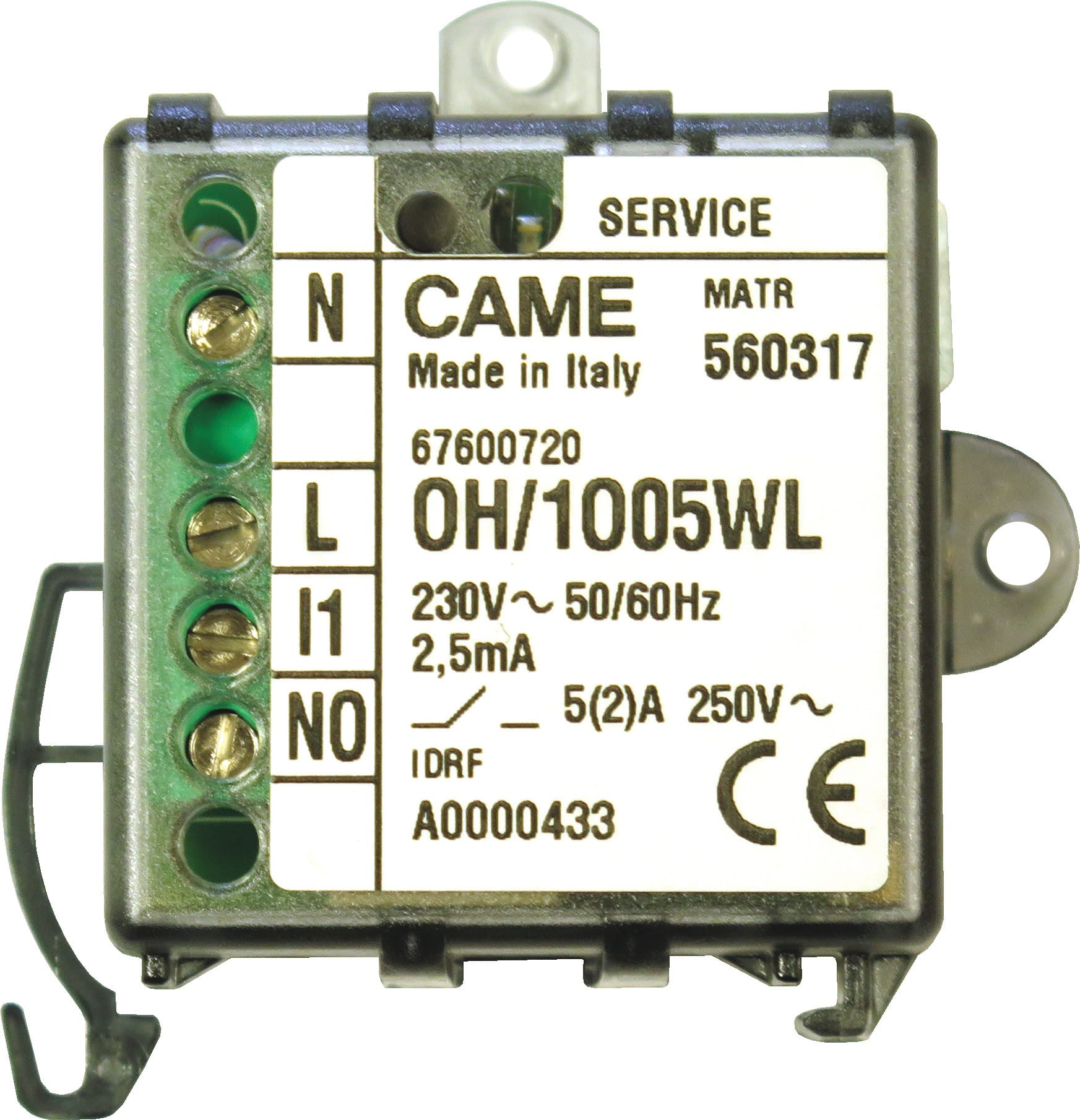 Came - Domotique  Sans Fil OH/1O05WL - Module 1 sortie 5A radio