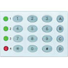 Came - PXKIB - Clavier encastré blanc