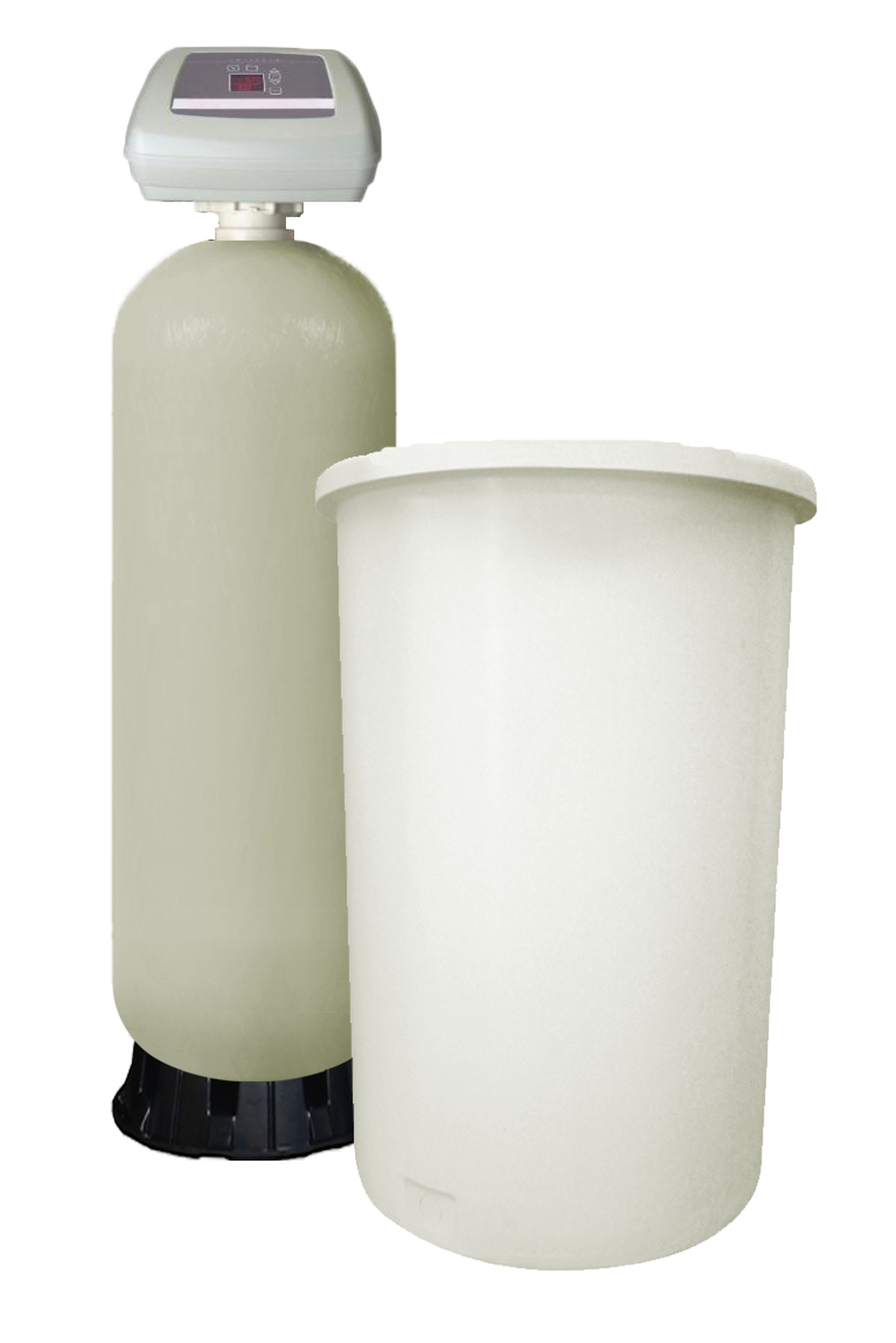 North Star - Adoucisseur d'eau bi-bloc volumétrique 85 litres de résine complet