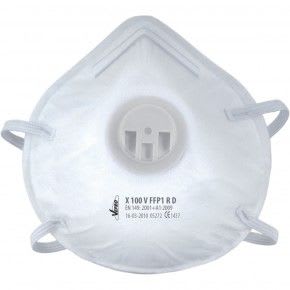 VEPRO - Demi-masque filtrant avec valve usage court