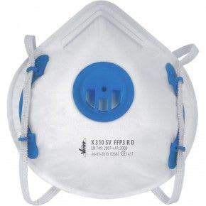 VEPRO - Demi-masque filtrant avec valve usage court