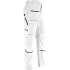VEPRO - pantalon coton/polyester/élasthanne BLANC T. 40