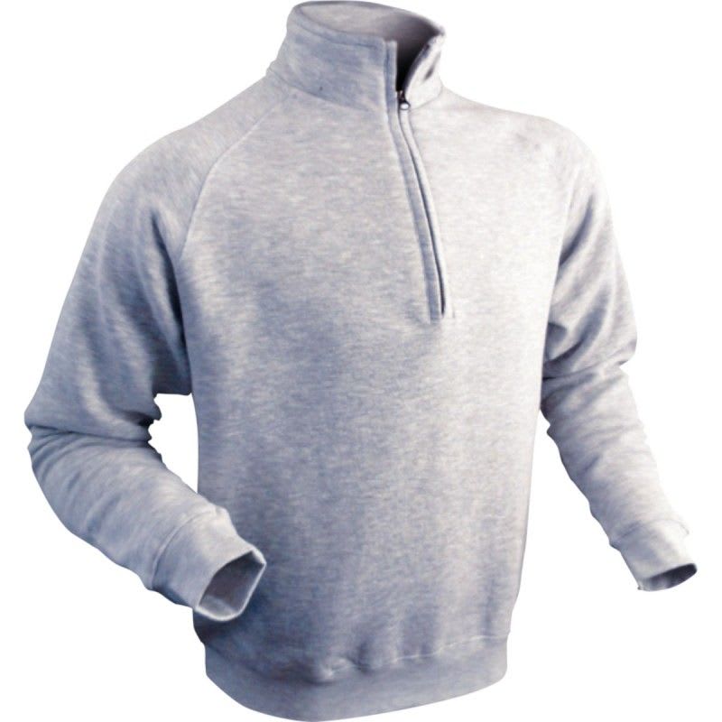 VEPRO - SWEAT GRIS XXL COL ZIP