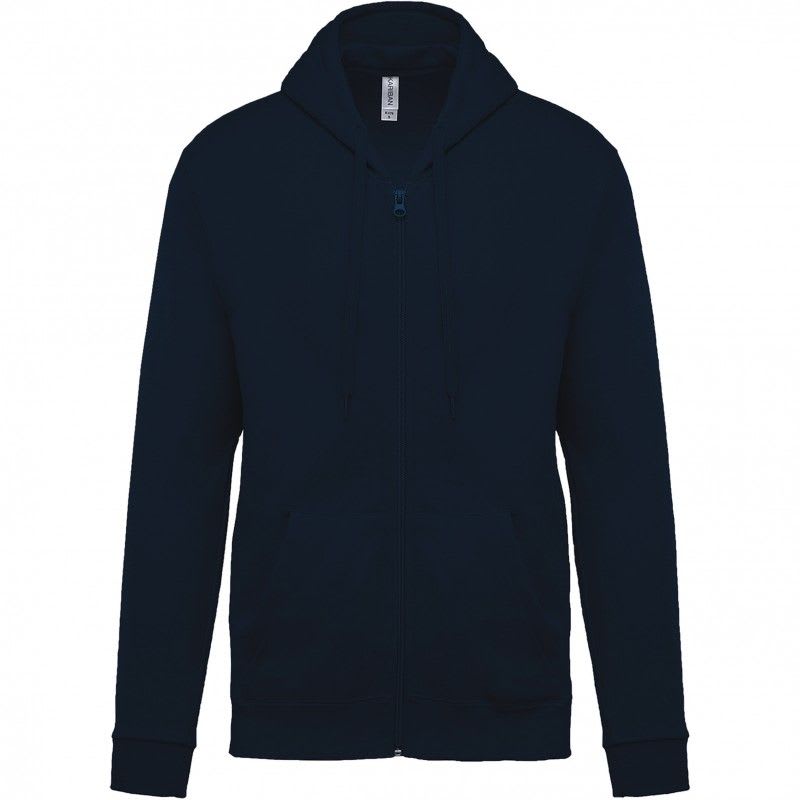 VEPRO - VEPRO - sweat-shirt zippé capuche- Bleu marine - Taille XXL