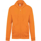 VEPRO - VEPRO - sweat-shirt zippé capuche emballé- Orange - Taille L