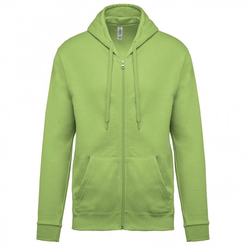 VEPRO - VEPRO - sweat-shirt zippé capuche emballé- Vert - Taille S