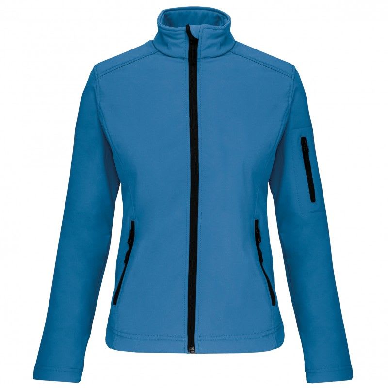 VEPRO - Veste de travail Softshell pour Femme BLEU T M
