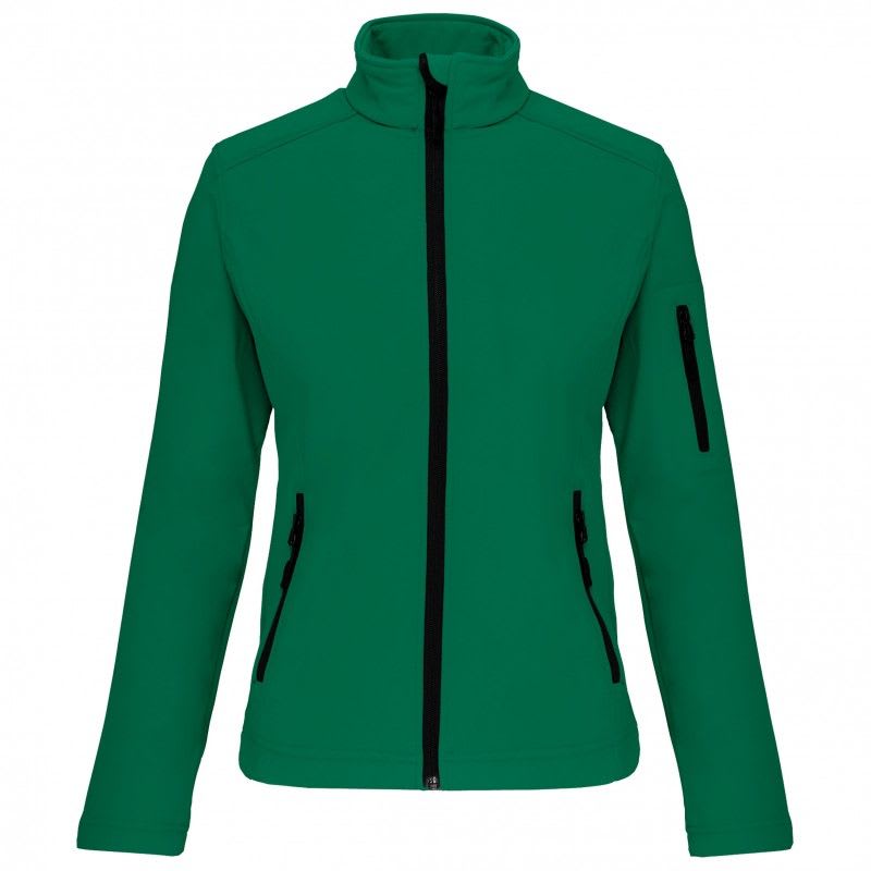 VEPRO - Veste de travail Softshell pour Femme VERT T.S