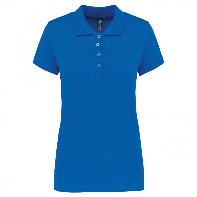 VEPRO - POLO BLEU ROI COUPE FEMME MANCHES COURTES EMBALLE T XL