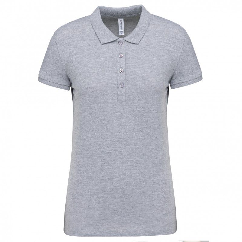 VEPRO - POLO GRIS COUPE FEMME MANCHES COURTES EMBALLE T XXL