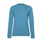 VEPRO - Sweat-shirt col rond emballé coupe femme - Bleu - Taille XL