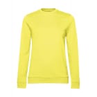 VEPRO - Sweat-shirt col rond emballé coupe femme - Jaune - Taille XL
