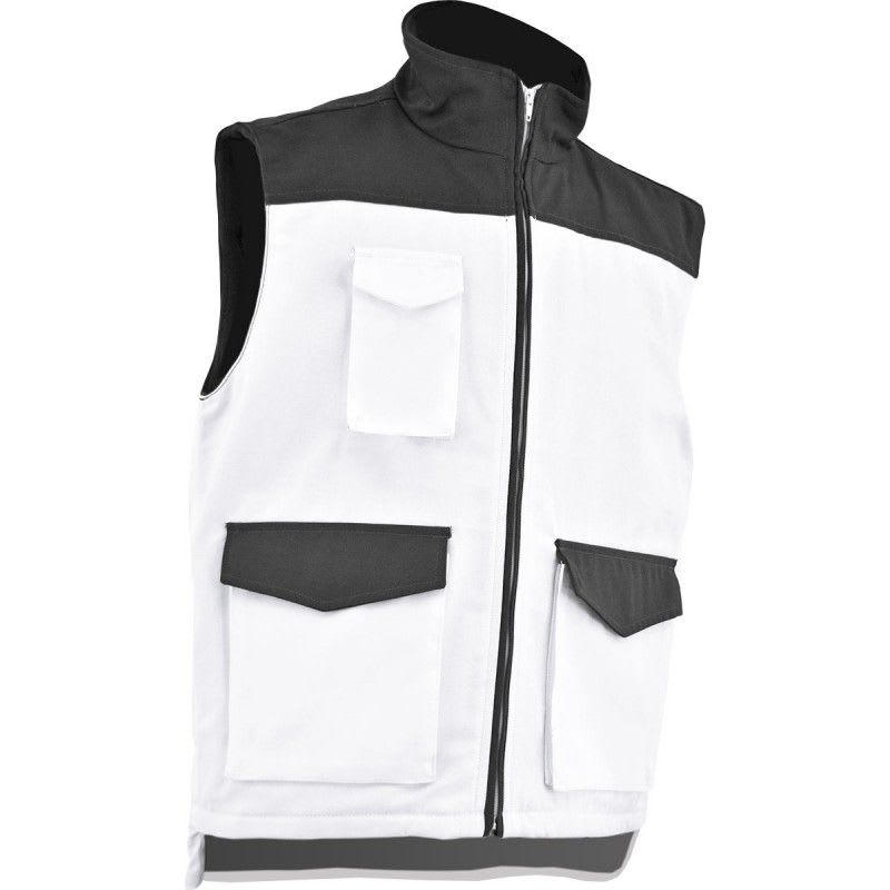 VEPRO - GILET MULTIPOCHES DOUBLURE POLAIRE T.L