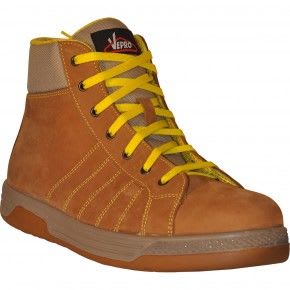 VEPRO - Chaussures de sécurité montantes cuir nubuck beige S3 P.39