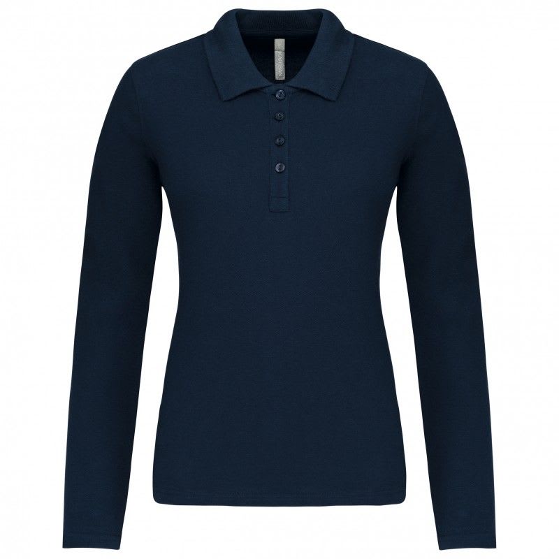 VEPRO - POLO MARINE COUPE FEMME MANCHES LONGUES EMBALLE T XL