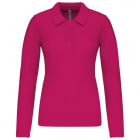 VEPRO - POLO FUSCHIA COUPE FEMME MANCHES LONGUES EMBALLE T L
