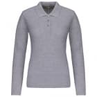VEPRO - POLO GRIS COUPE FEMME MANCHES LONGUES EMBALLE T L