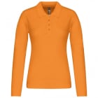 VEPRO - POLO ORANGE COUPE FEMME MANCHES LONGUES EMBALLE T XL