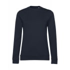 VEPRO - Sweat-shirt col rond emballé coupe femme - Marine - Taille M