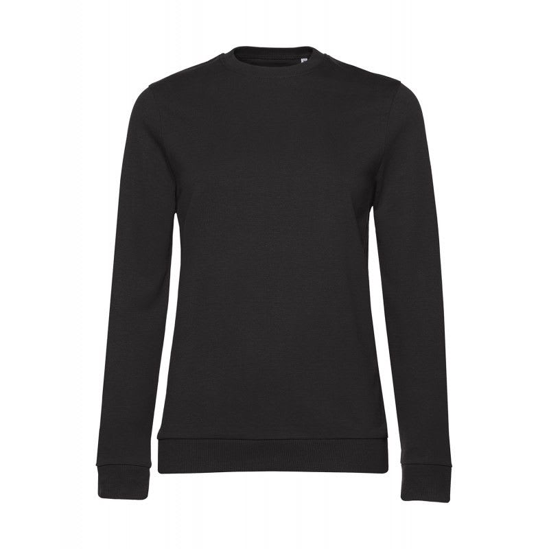 VEPRO - Sweat-shirt col rond emballé coupe femme - Noir - Taille XXL