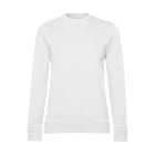 VEPRO - Sweat-shirt col rond emballé coupe femme - Blanc - Taille XL