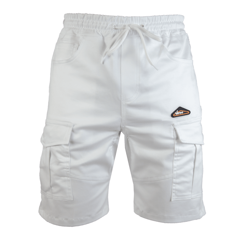 VEPRO - Bermuda Sport Blanc T M (40-42)