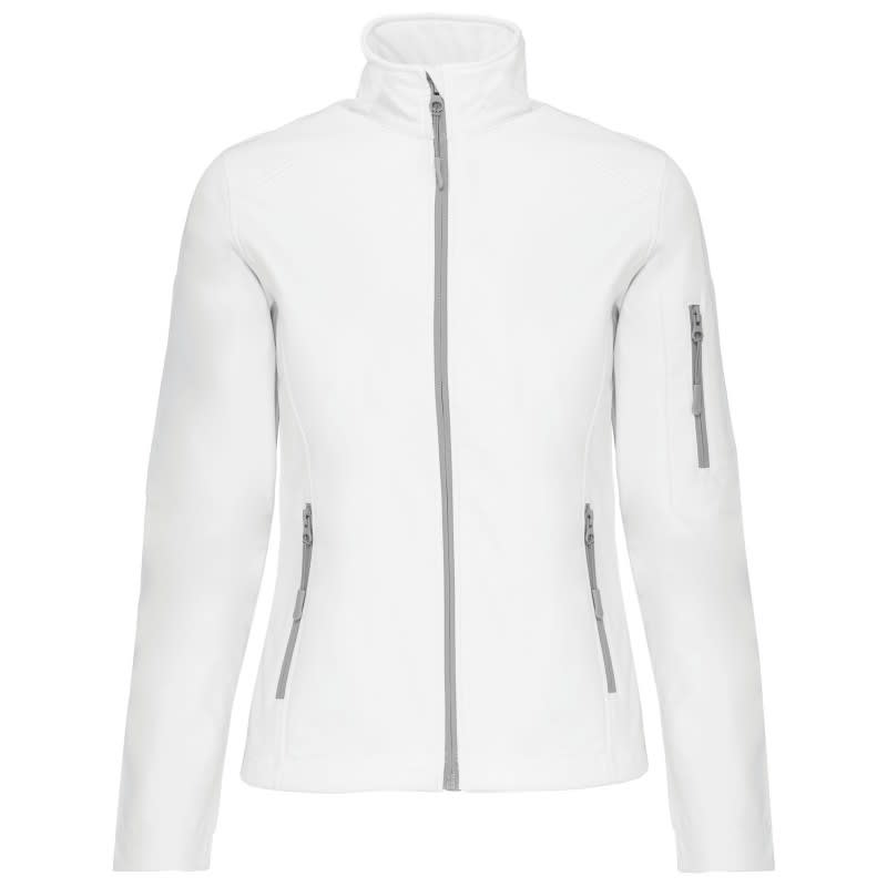 VEPRO - Veste de travail Softshell pour Femme Blanche T M
