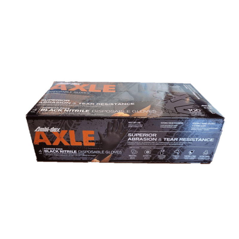 VEPRO - Gant nitrile noir boite de 100 T 10/XL