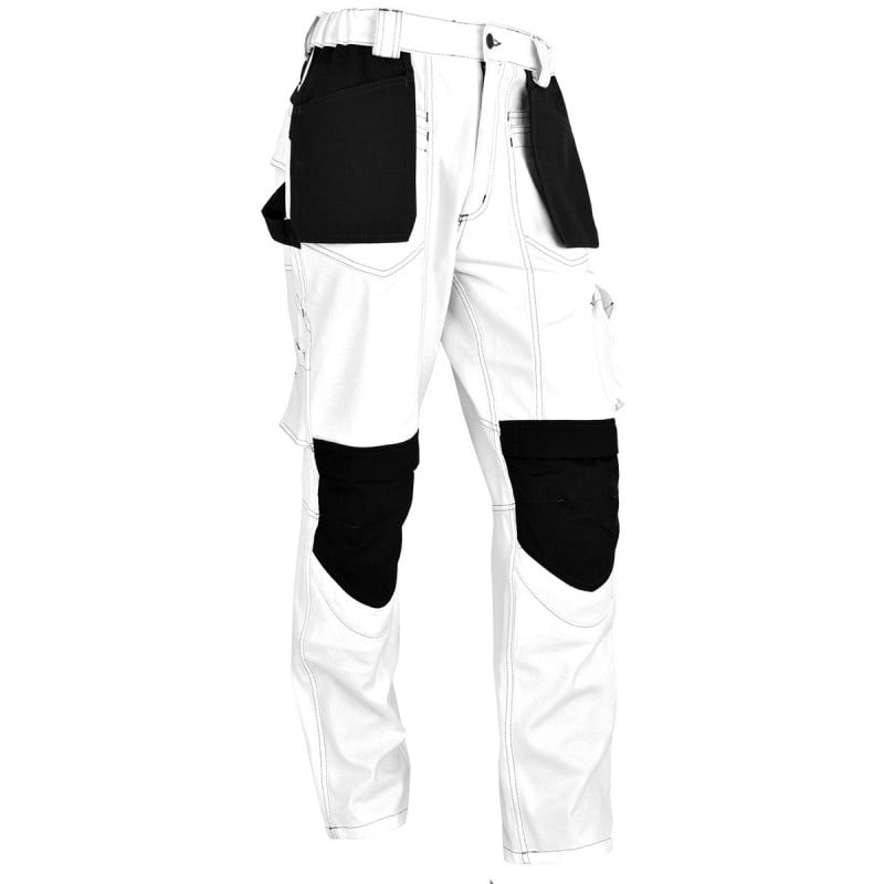 VEPRO - PANTALON ELITE MULTIPOCHES EXTENSIBLE ANTHRACITE/NOIR 52